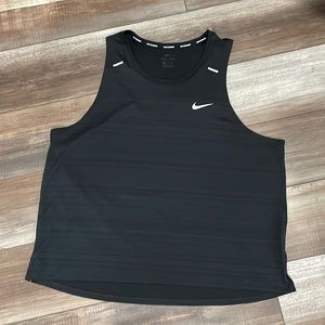Nike mens dri-fit tank, black, 2XL